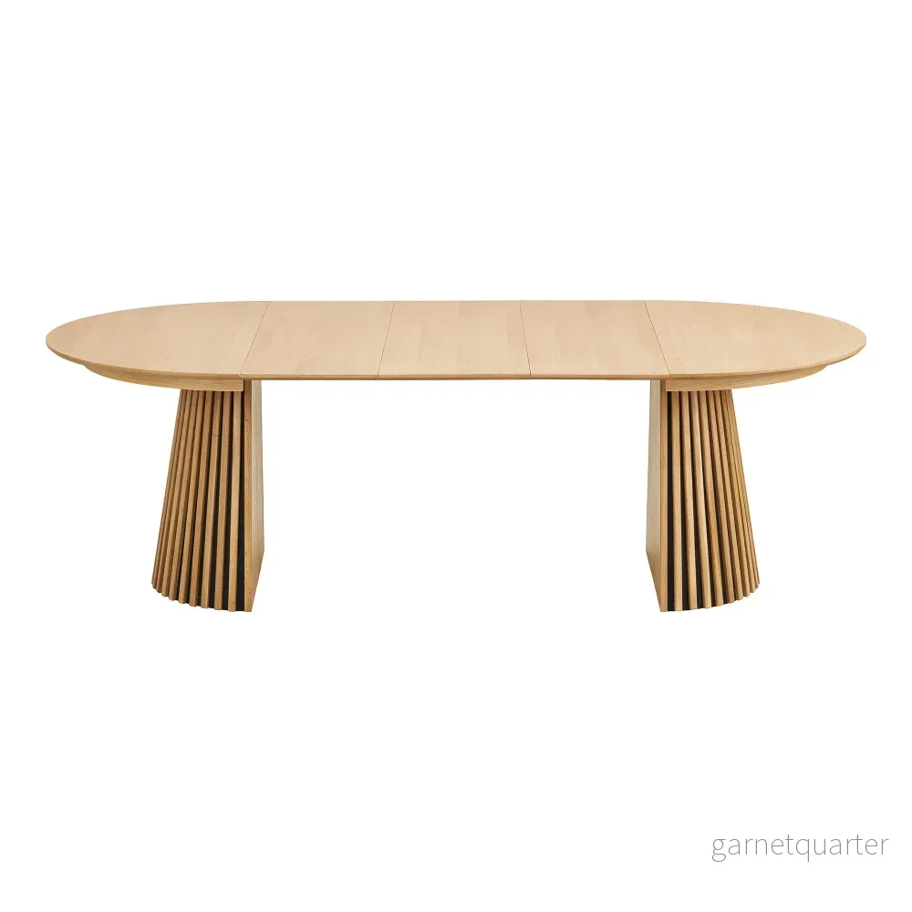 House Nordic Osaka utdragbart matbord Ø120–240 cm – natur - Bild 2