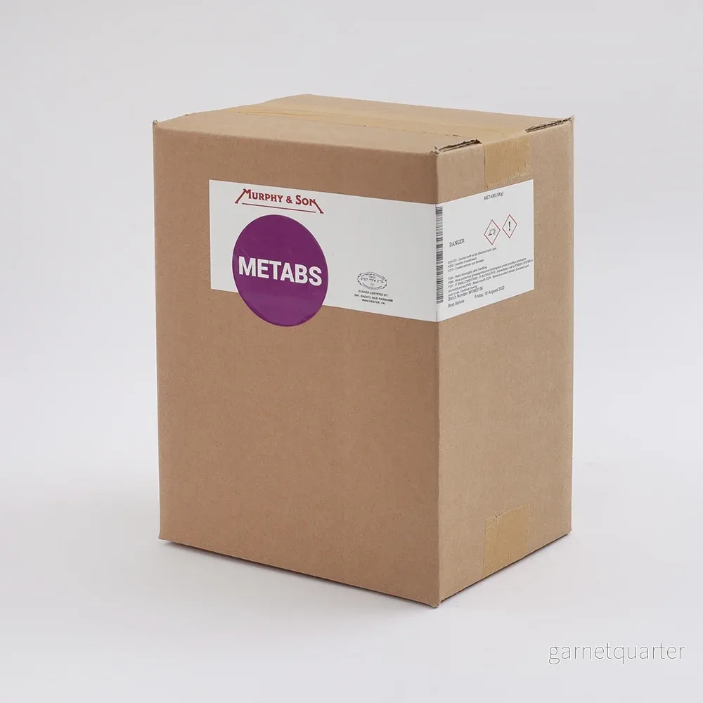 Metabs 5kg – Murphy & Son (Natriummetabisulfit, likvärdigt ”Campden”)