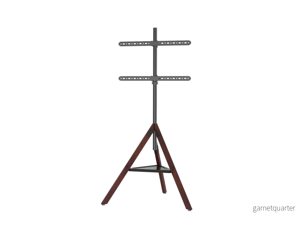 Wolff Mount Robust elegant TRI-Pod stativ upp till 65 tum |VESA 600×400 |Universellt |Vardagsrumsstativ