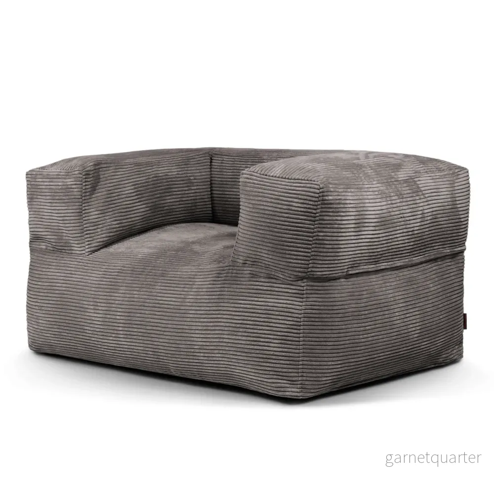 Sittsäck MooG Waves Dark Grey
