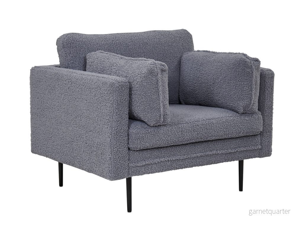 Boom fåtölj, mörkgrå - Bild 3