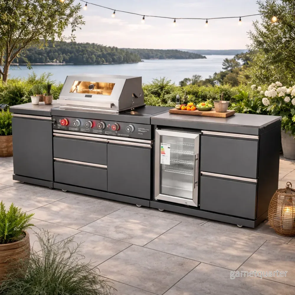 Gasolgrill Utekök GB411A Stekbord & Kylskåp - Bild 2