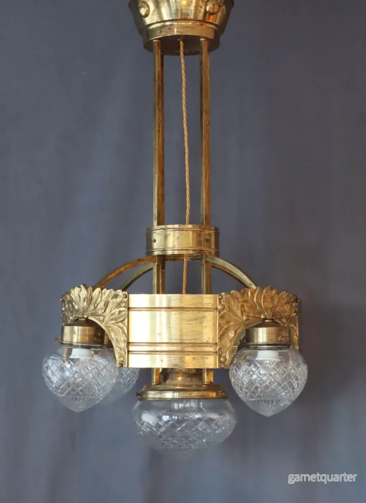 Taklampa Jugend Sekelskifte ca 1900 Nr A706 Taklampa Jugend Sekelskifte ca 1900 Nr A706