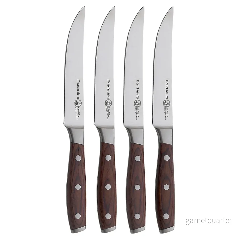 Avanta Pakkawood Fine Edge Biffknivar – Messermeister Avanta Pakkawood Fine Edge Biffknivar – Messermeister