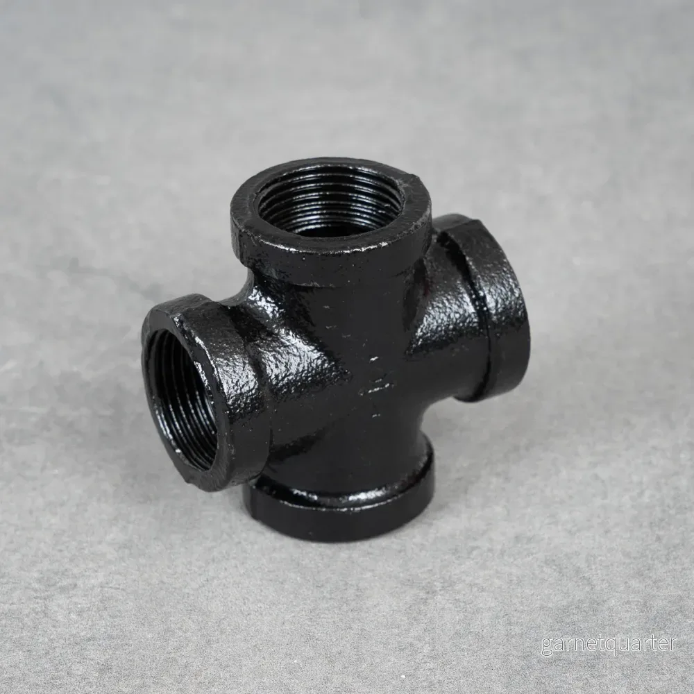 Fyr-kors - 26 mm - Svartlackerad - Bild 2