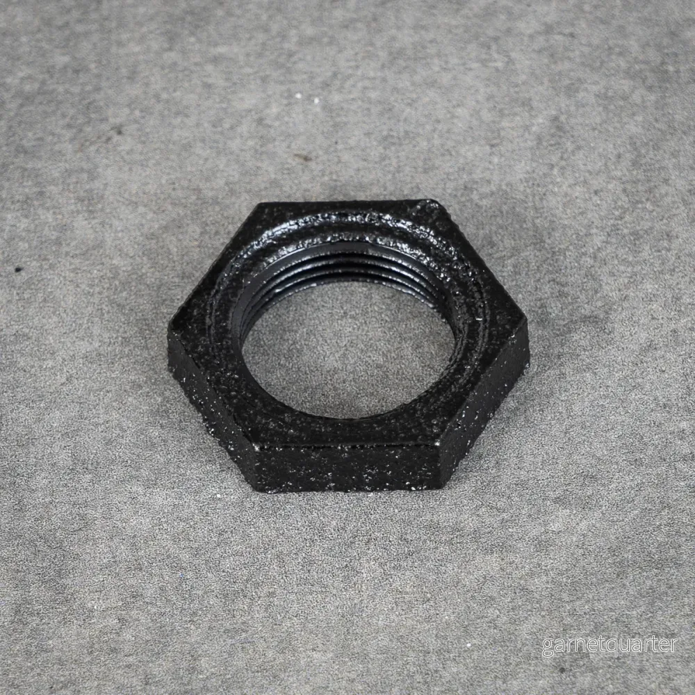 Låsmutter - 26 mm - Svartlackerad - Bild 2