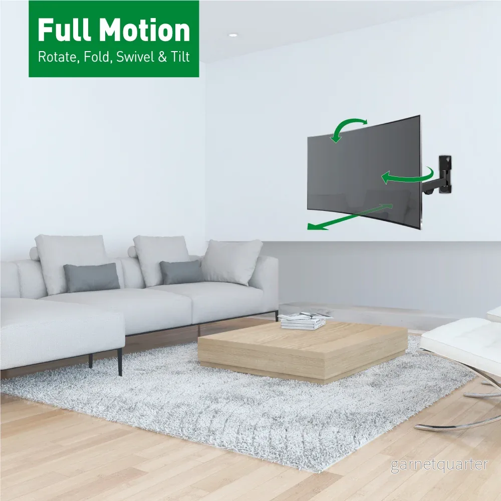 Barkan Mounts Lång TV-väggfäste |Universellt| 13" - 39" | VESA 200x200 - Bild 3