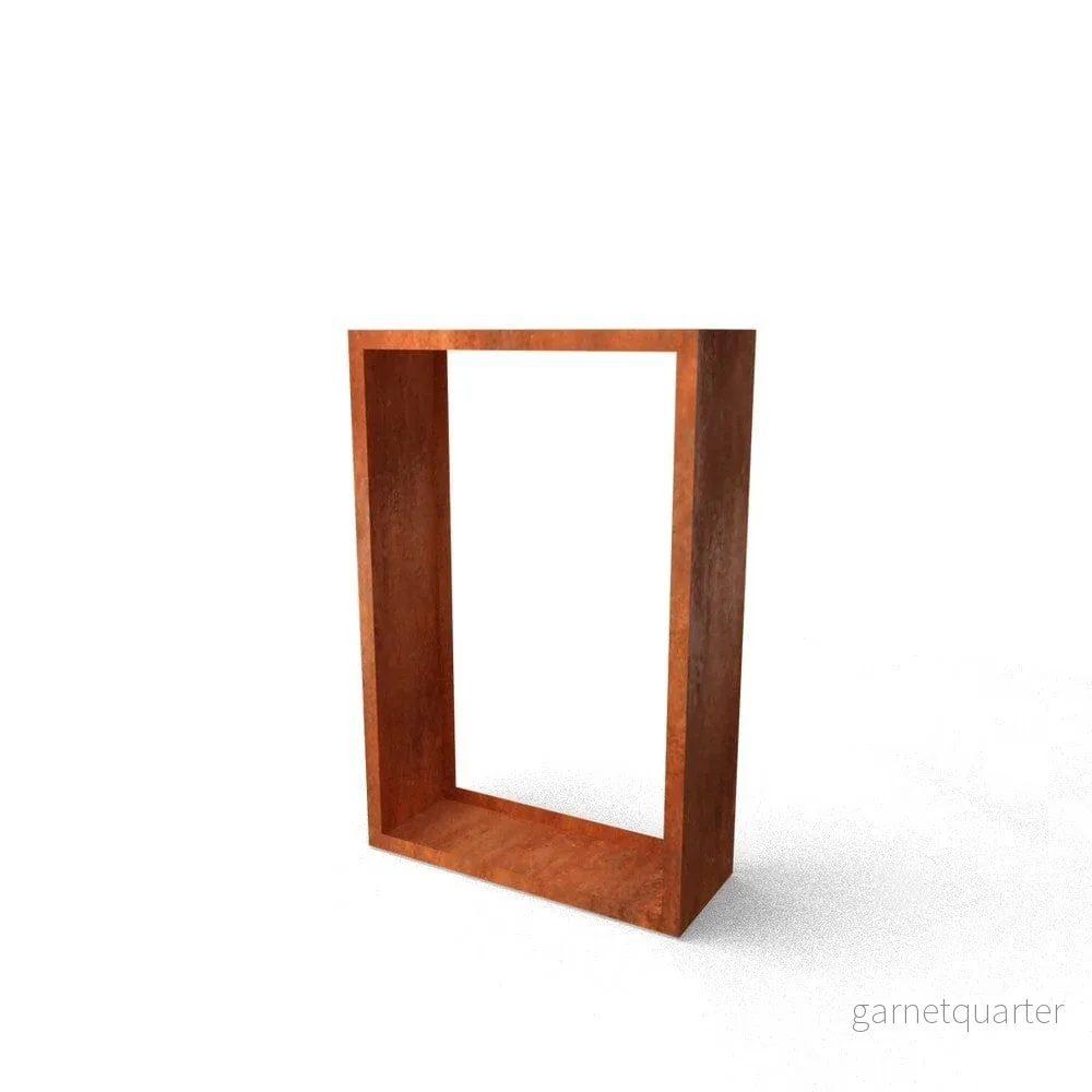 Geroba Vedförvaring Egura Corten 100x38x150cm