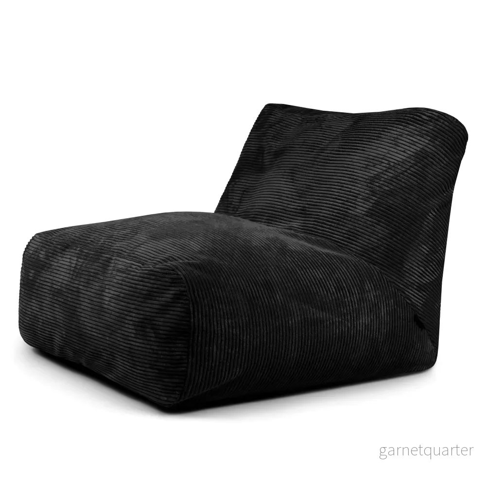 Sittsäck Tube 100 Waves Black