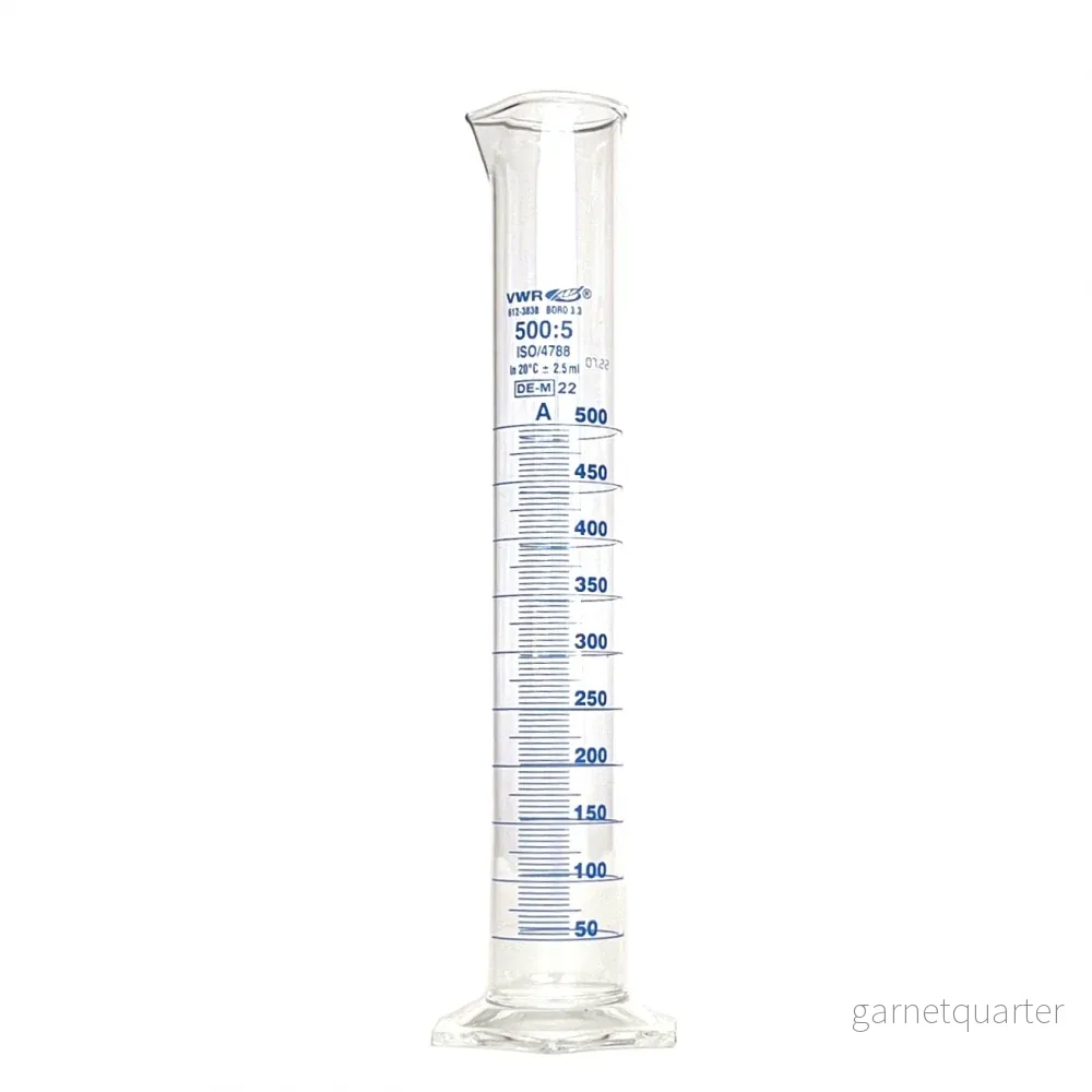 500ml Mätcylinder av Borosilikatglas 500ml Mätcylinder av Borosilikatglas