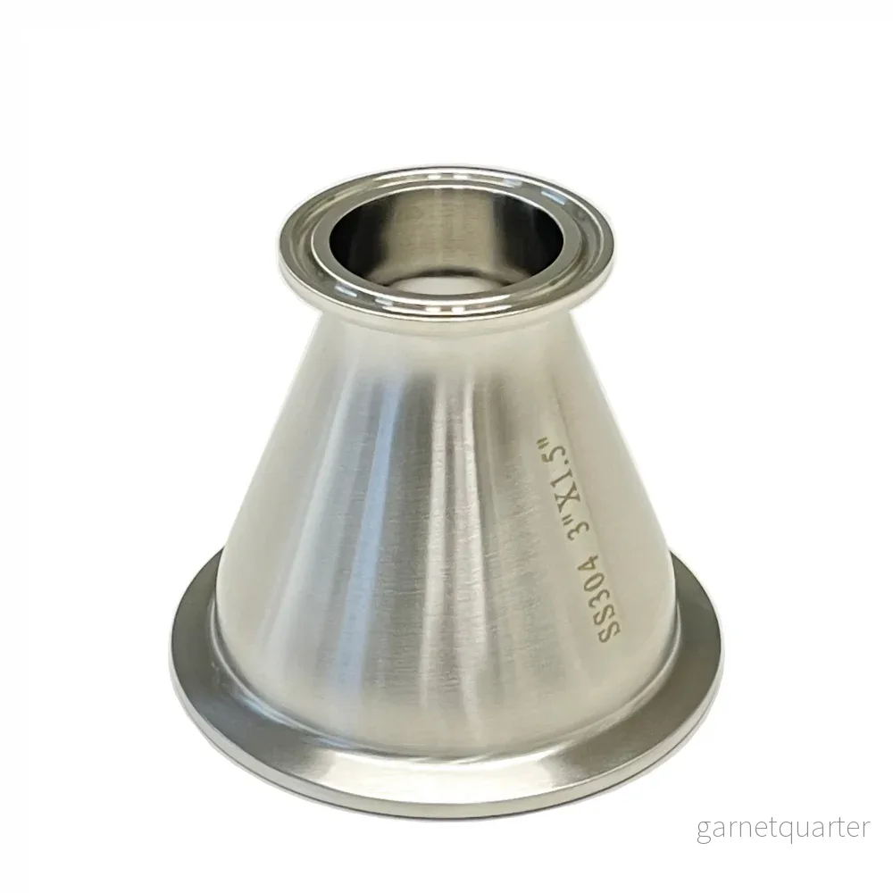 Övergång från 3″ Tri-Clamp till 1,5″ Tri-Clamp – 7,5cm Övergång från 3″ Tri-Clamp till 1,5″ Tri-Clamp – 7,5cm