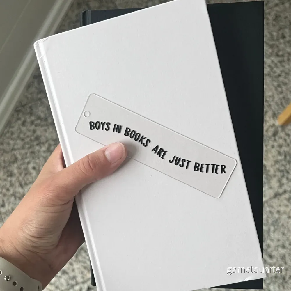 Bokmärke - Boys in books