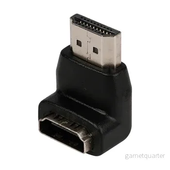 Vinkelrät HDMI-kontakt 90° Vinkelrät HDMI-kontakt 90°