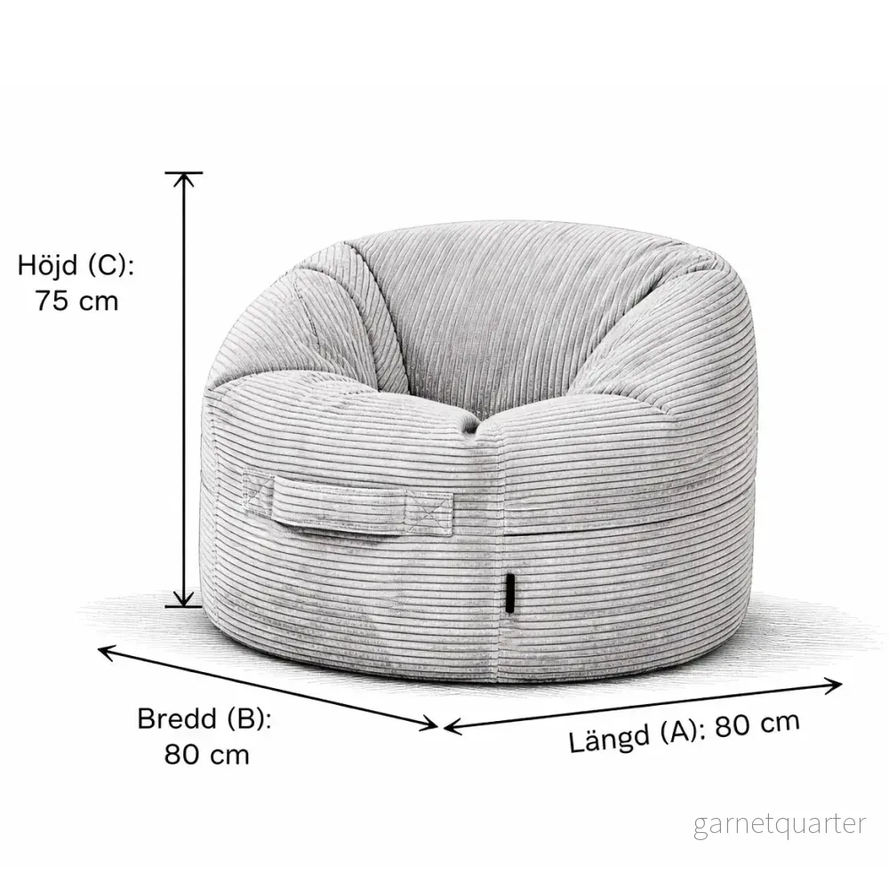 Barnfåtölj Roll 80 Capri Grey - Bild 2