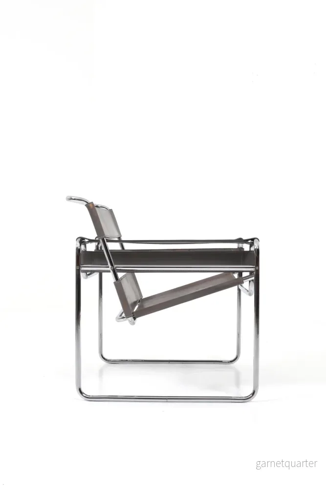 Ett par Wassily Lounge Chairs av Marcel Breuer för Knoll - Bild 2
