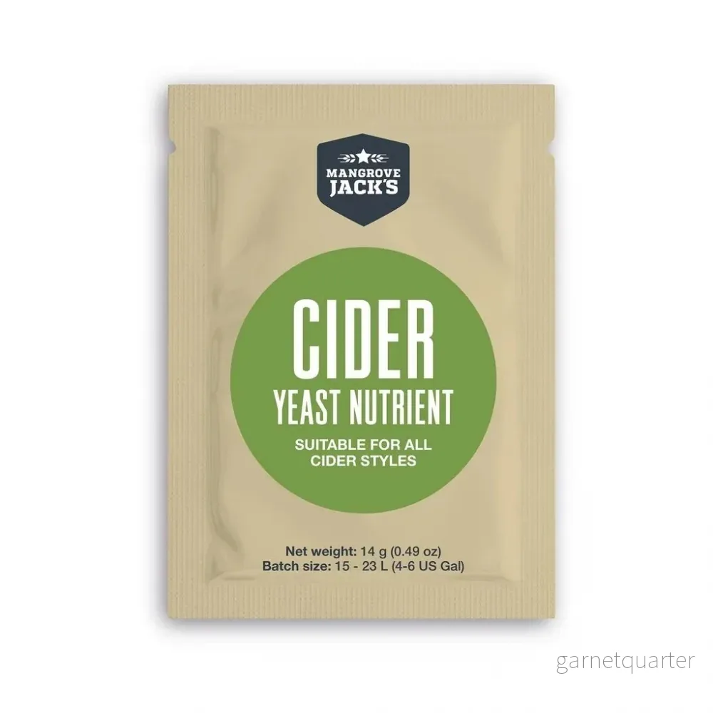 Mangrove Jack’s Cider Nutrient 14g – jästnäring för cider Mangrove Jack’s Cider Nutrient 14g – jästnäring för cider