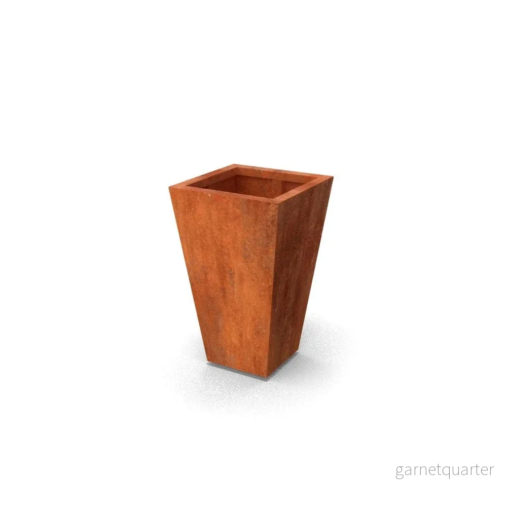 Geroba Blomlåda Vaso Corten 50x50x80cm