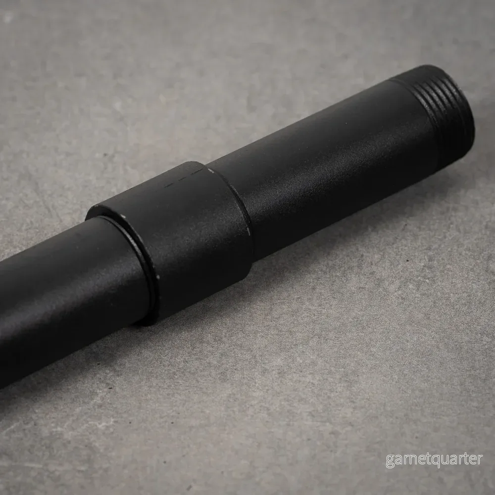 Rörkoppling slät - 32 mm - Svartlackerad - Bild 3