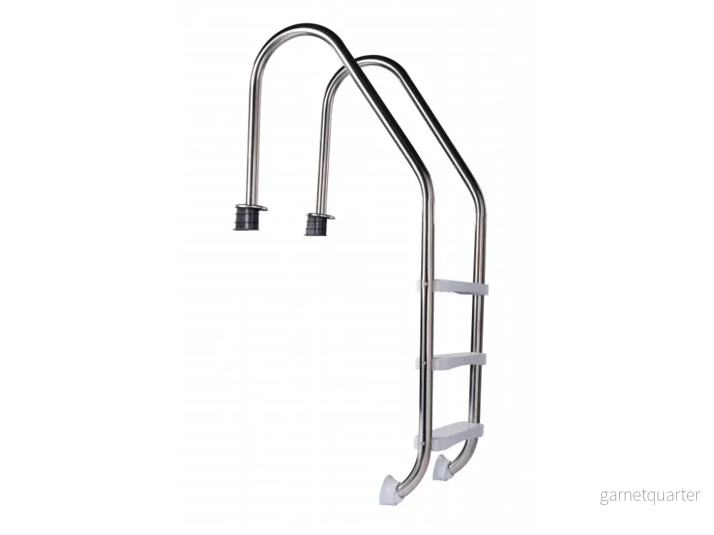 Mountfield Standard poolstege med rostfri ram – 3 steg