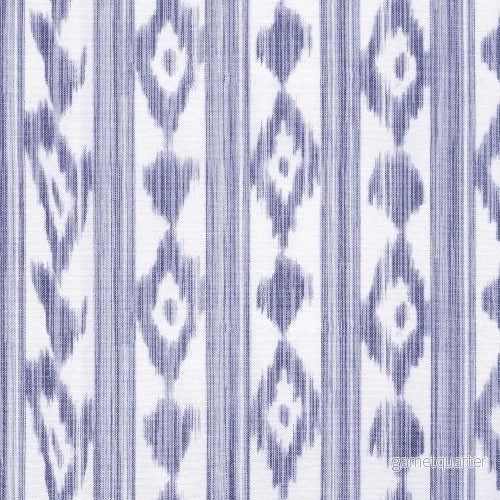 Dynväv Blå Ikat, 1090:-/m