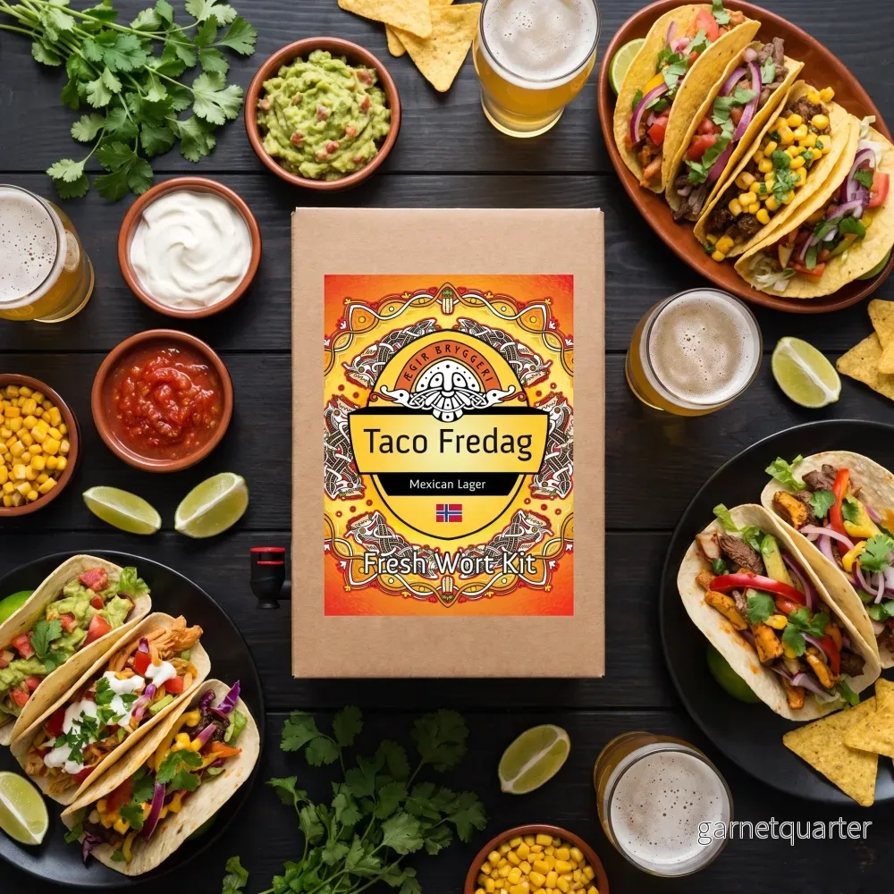 Ægir Taco Fredag Mexican Lager – 20L Fresh Wort Kit - Bild 3