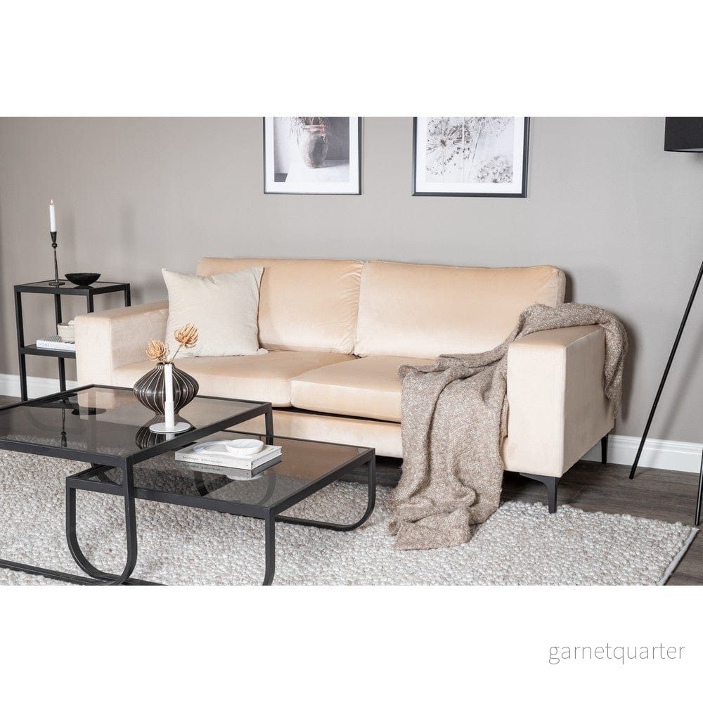 Venture Home 3-sitssoffa Bolero Sammet - Bild 3