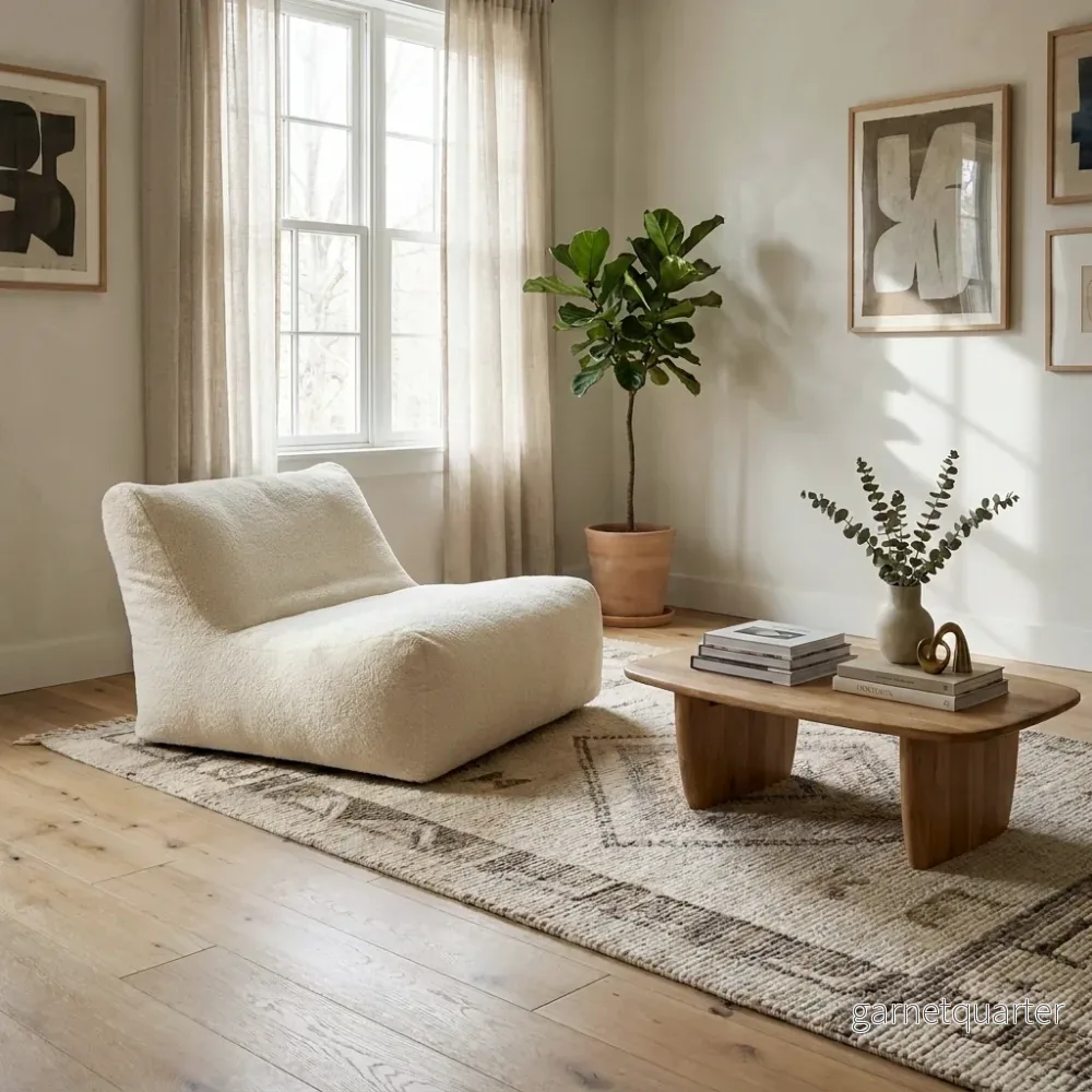 Sittsäck Soffa Lounge Teddy Cream Sittsäck Soffa Lounge Teddy Cream