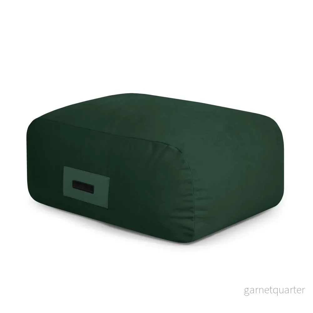Barnfåtölj  Sittsäck Snug Sittpuff 83 Barcelona Green