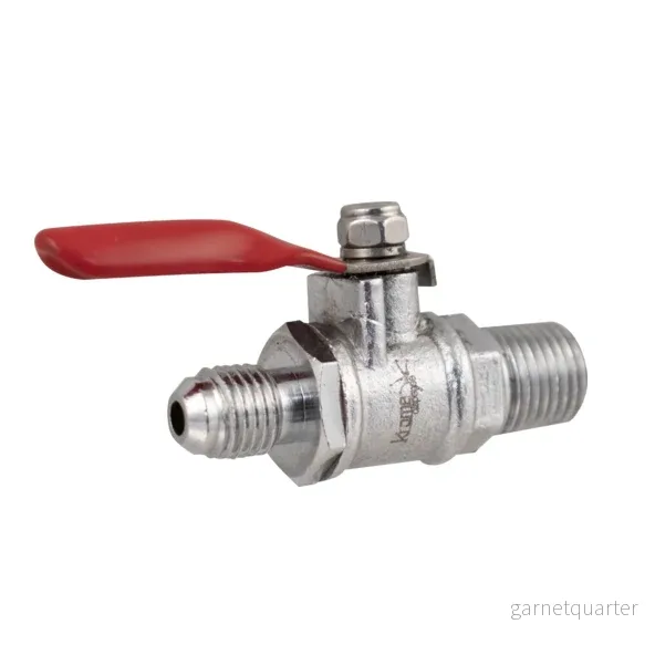 Avstängningsventil med backventil, 1/4″ NPT x 1/4″ MFL Avstängningsventil med backventil, 1/4″ NPT x 1/4″ MFL