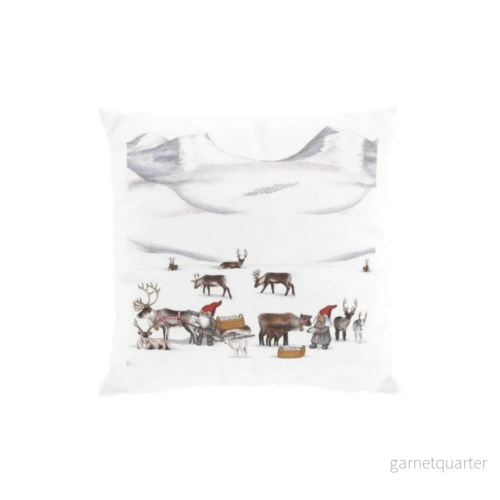 Arvidssons Textil Kuddfodral Tomteland