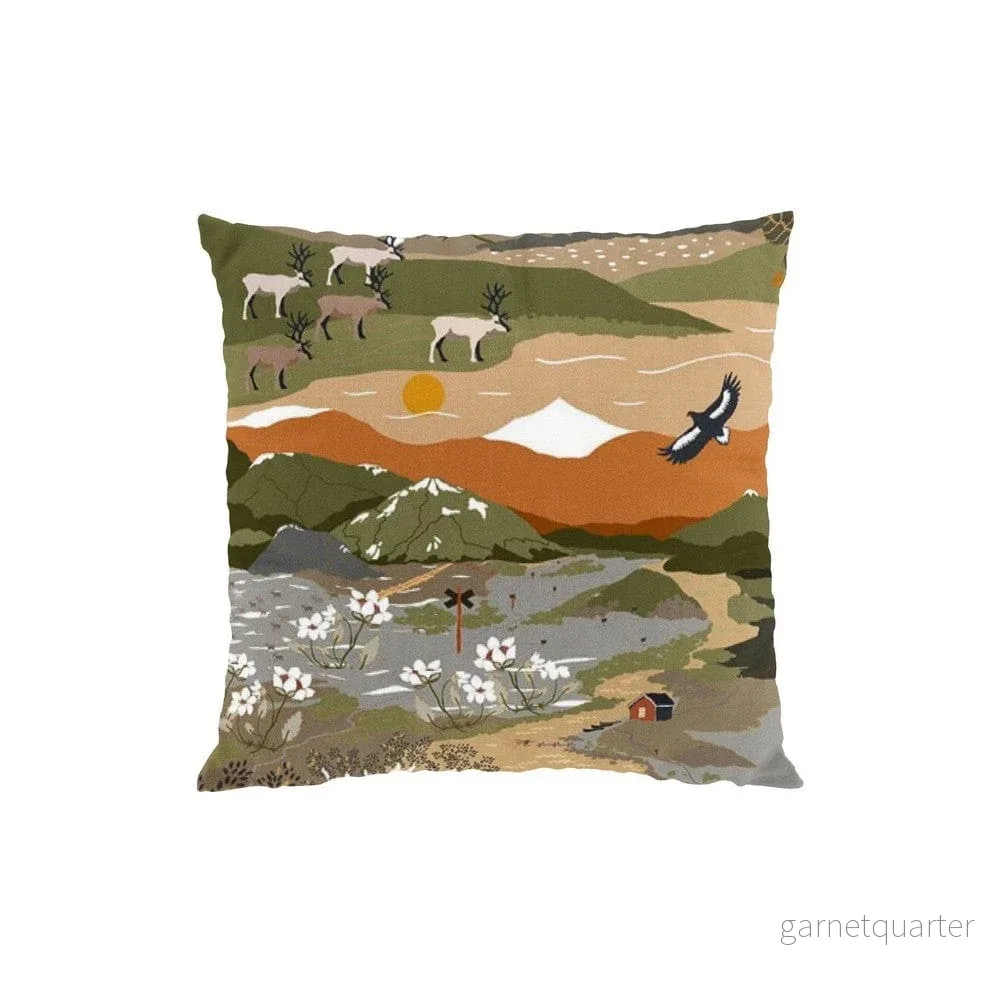 Arvidssons Textil Kuddfodral Fjällvandring - Bild 3