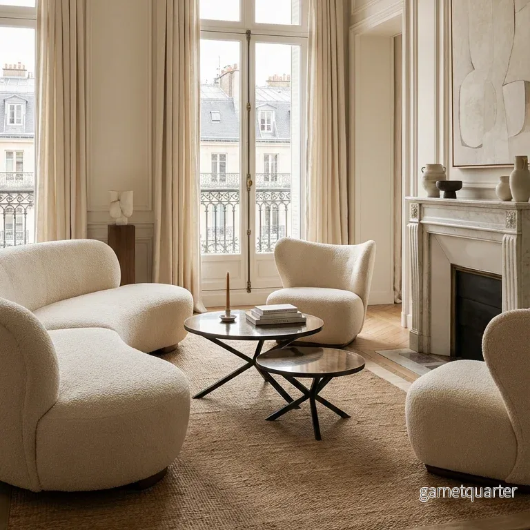 NEB Round Coffee Table with Top In Brass - Bild 3
