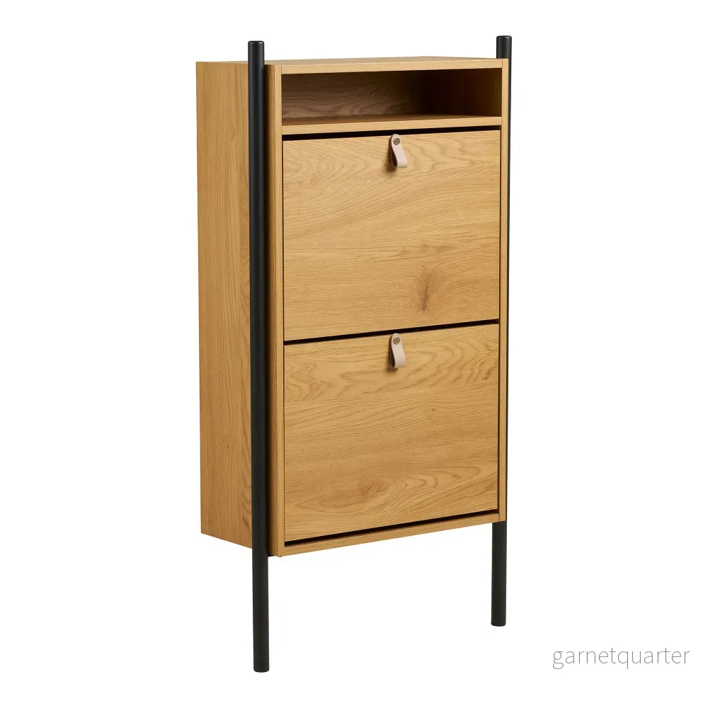 House Nordic Barco skoskåp 62×26×118 cm – ek-look - Bild 3