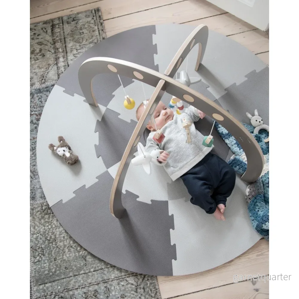 sebra Lekmatta Grå - Bild 2