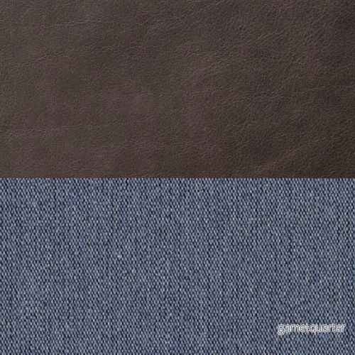 Vintage Dark Chocolat/Blå Heritage Denim (3cm)