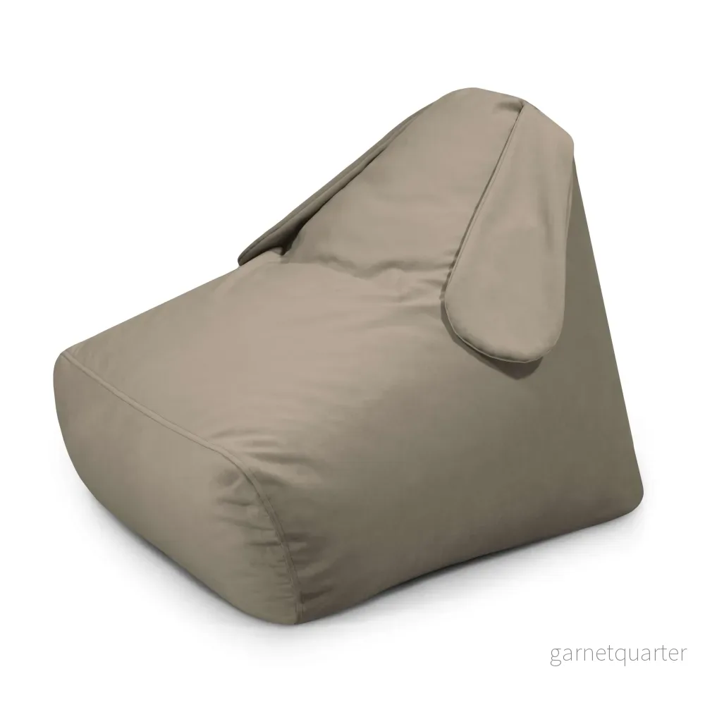 Barnfåtölj Sittsäck Snug 80 Bunny Barcelona Taupe