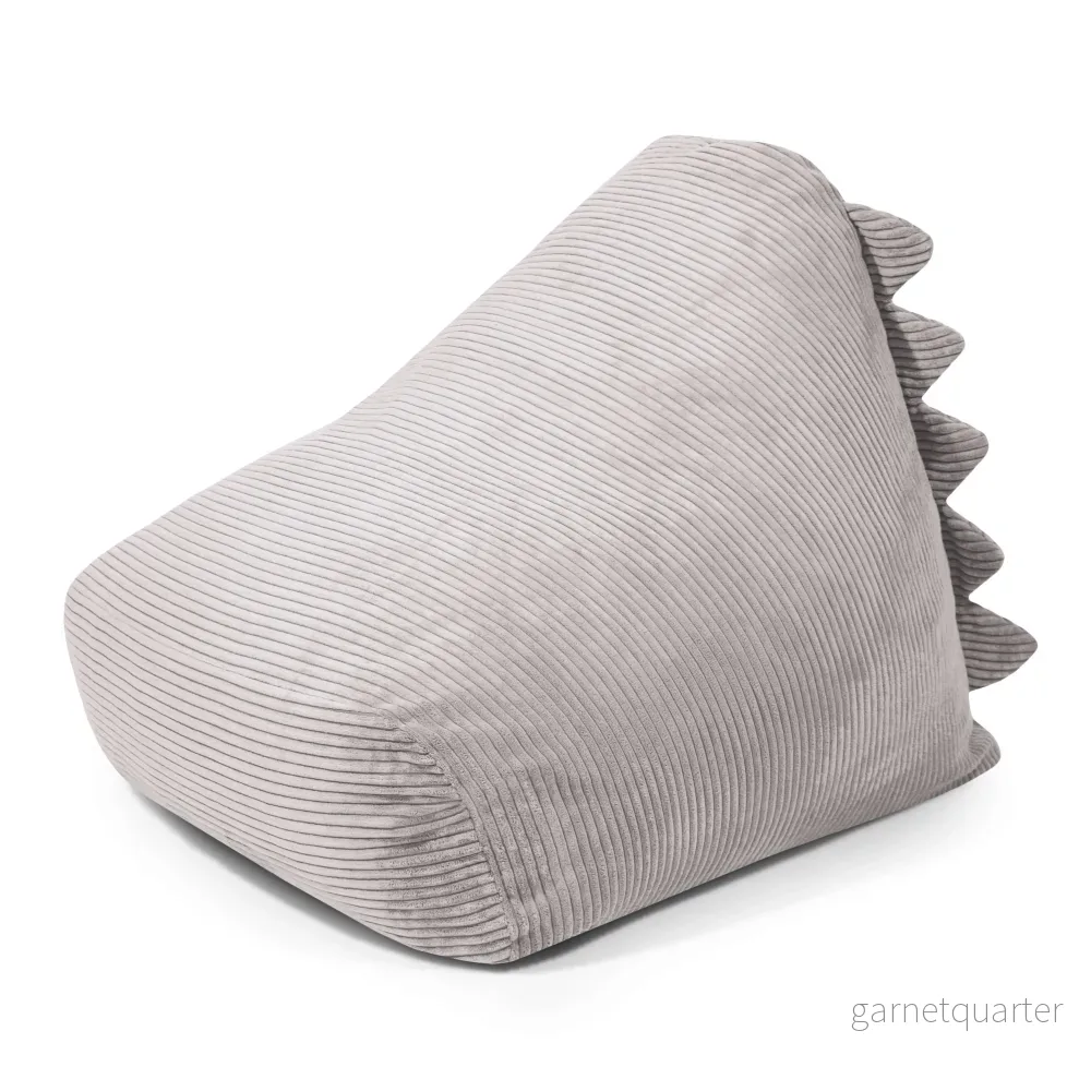 Barnfåtölj Sittsäck Snug 80 Dragon Waves White Grey