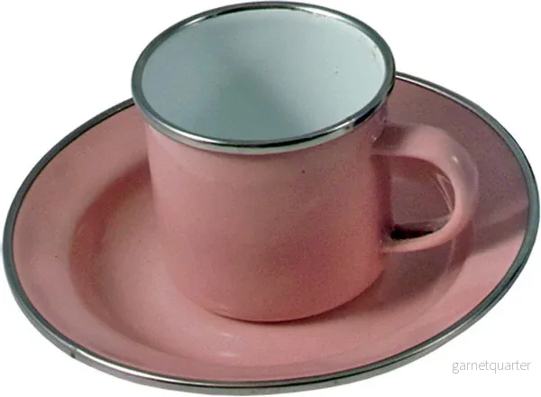 Kalikå Emaljerad Mug Rosa