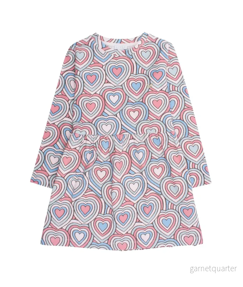 Livly Lotta Dress Pink I Heart You Livly Lotta Dress Pink I Heart You
