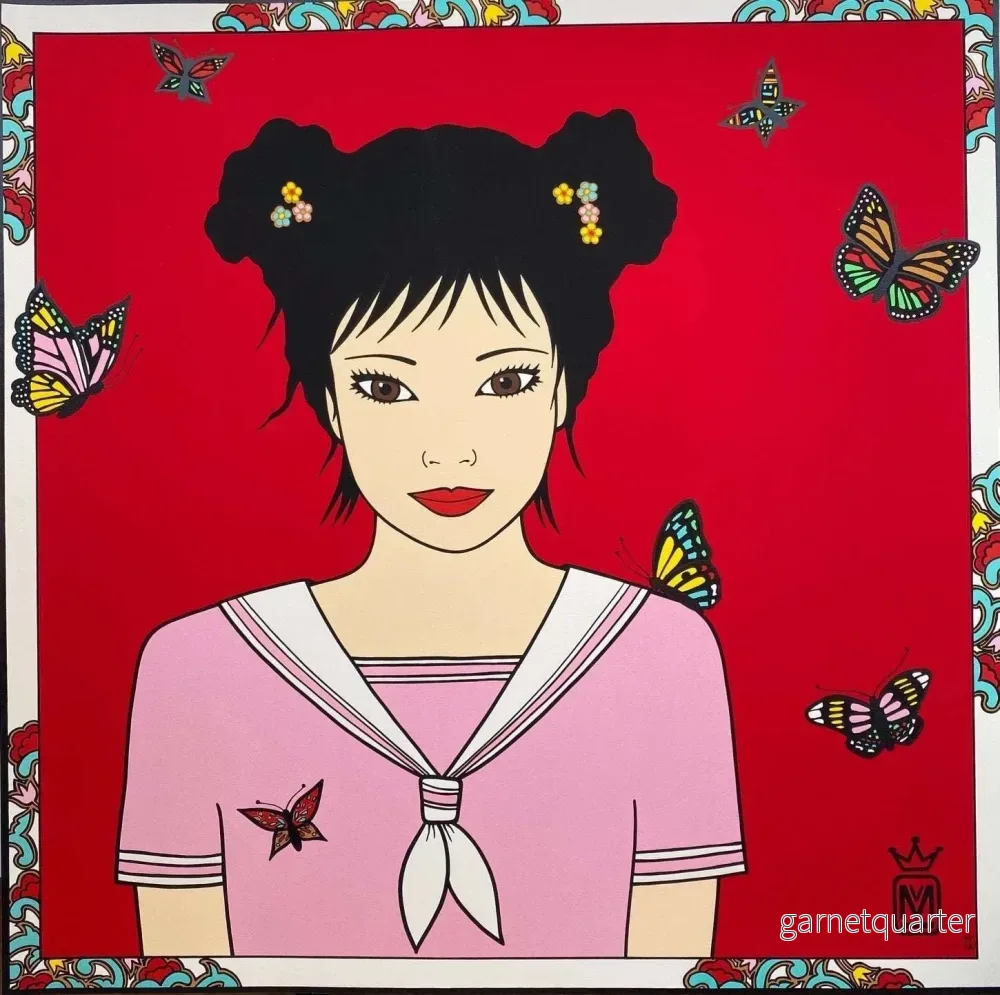 MariaManuela Vintilescu – Butterflies red MariaManuela Vintilescu – Butterflies red