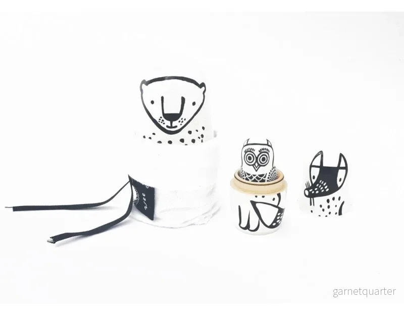 Wee Gallery Set of 3 Nesting Dolls (Forest) - Bild 2
