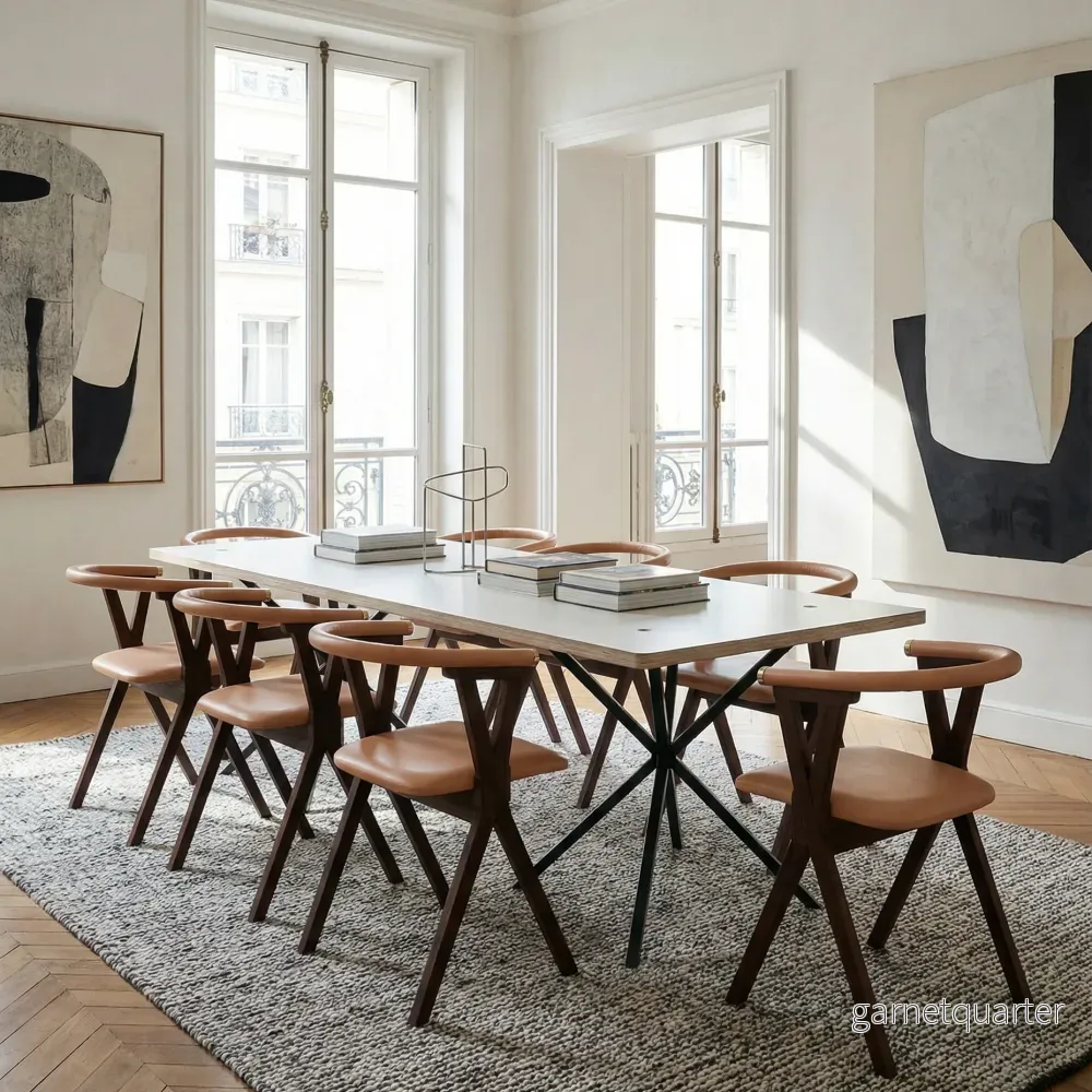 NEB Rectangular Table With Top In Laminate - Bild 2