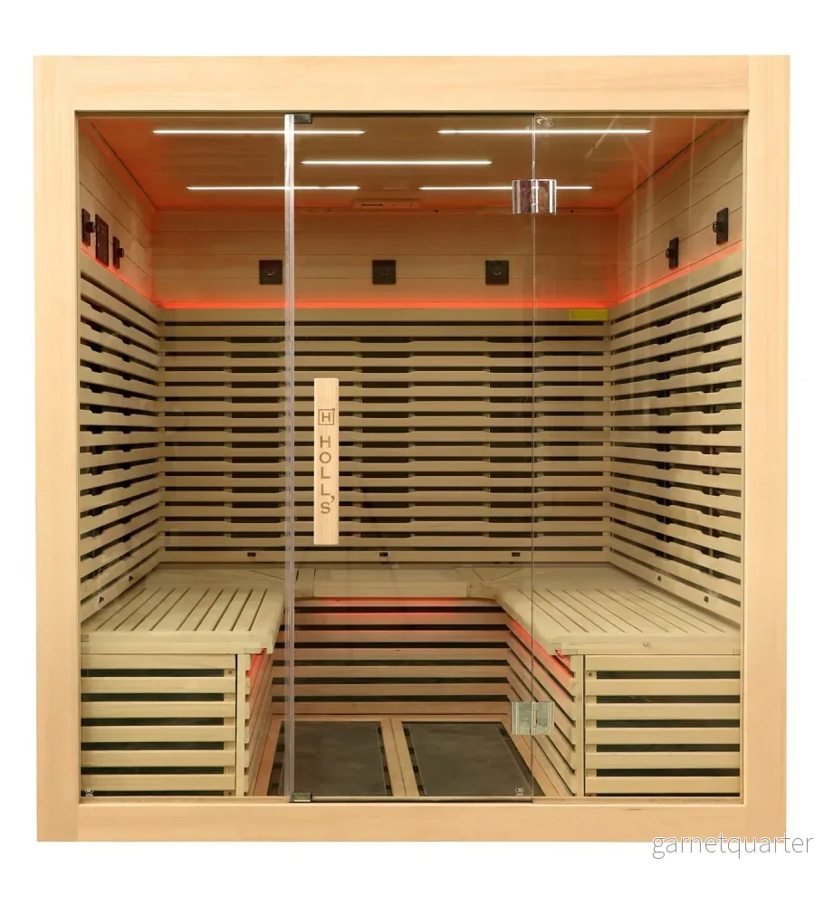 Holl’s Canopée Infraröd Bastu 6 Personer – Triple Care Full Spectrum & Premium Design