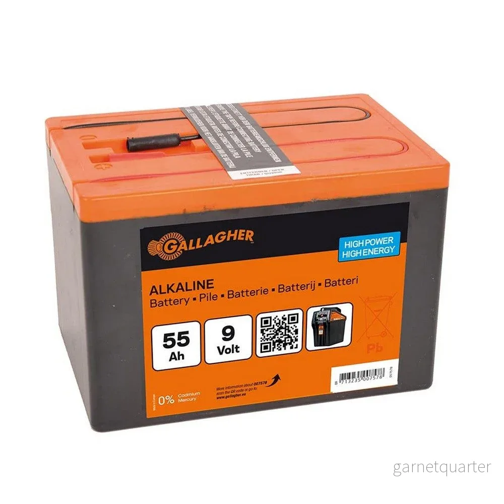 Gallagher Batteripaket Alkaline 9V Gallagher Batteripaket Alkaline 9V