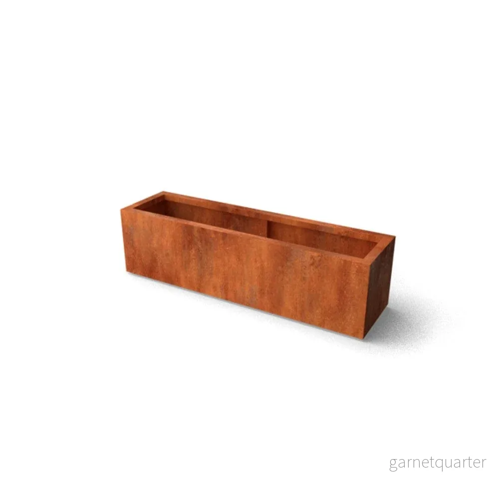 Geroba Blomlåda Artesa Corten 150x40x40cm Geroba Blomlåda Artesa Corten 150x40x40cm