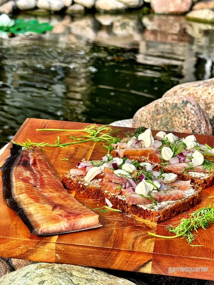 Flatrökt ål - Bild 2