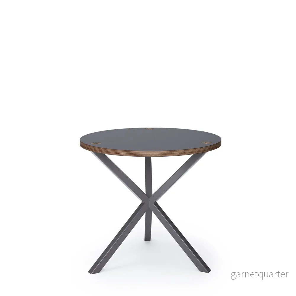 NEB Round Side Table With Top In Laminate - Bild 3