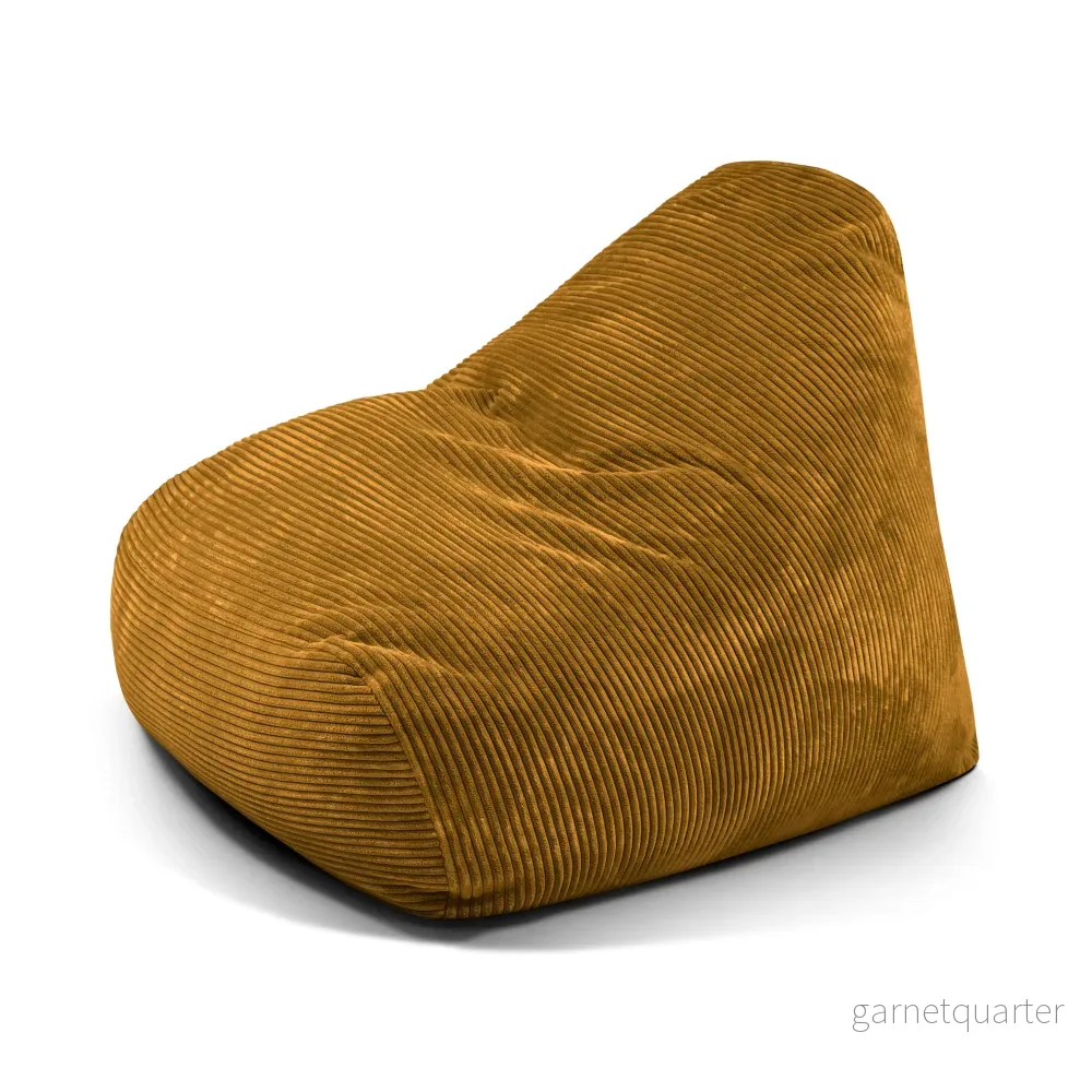 Fåtölj Sittsäck Snug 100 Waves Mustard
