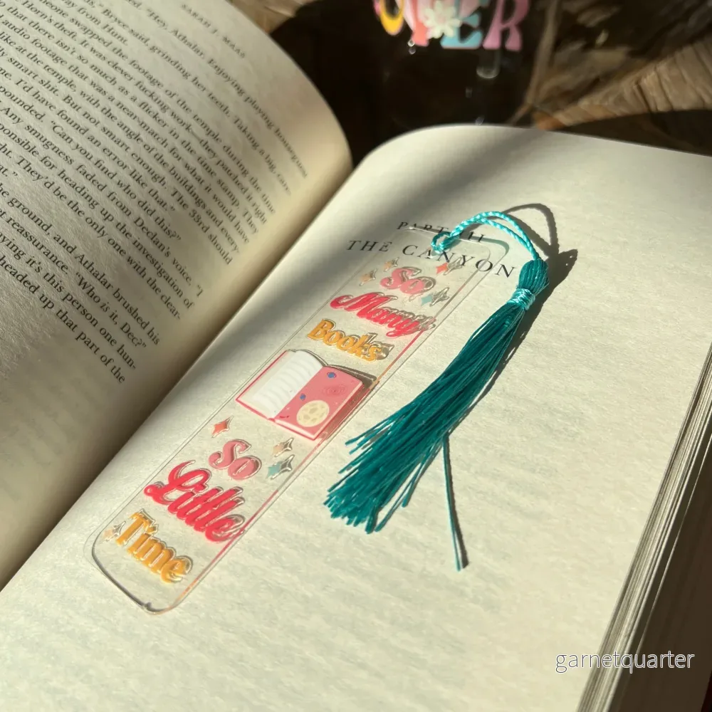 Bokmärke – So many books, so little time Bokmärke – So many books, so little time