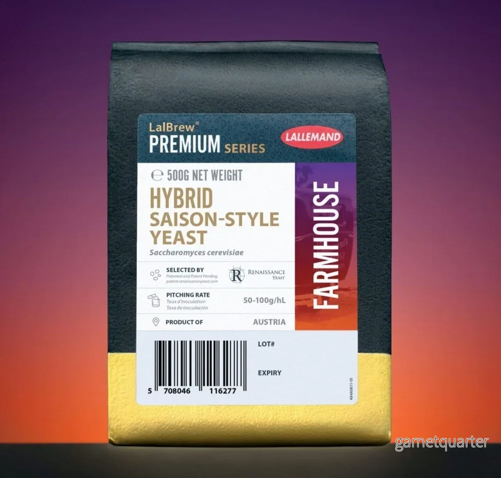 LalBrew Farmhouse – Hybrid Saison-Style Yeast 500g LalBrew Farmhouse – Hybrid Saison-Style Yeast 500g